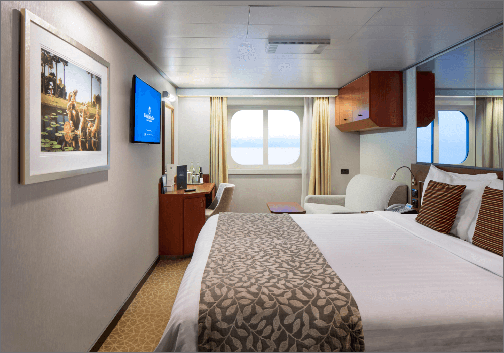 Holland America Nieuw Amsterdam Outside Stateroom