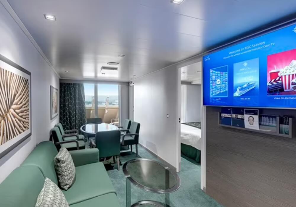 MSC Seascape Suite Cabin