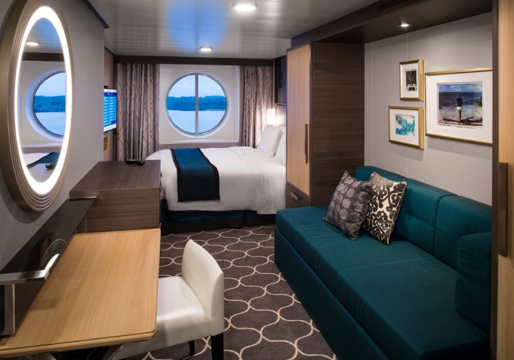 Harmony of the Seas Oceanview cabin