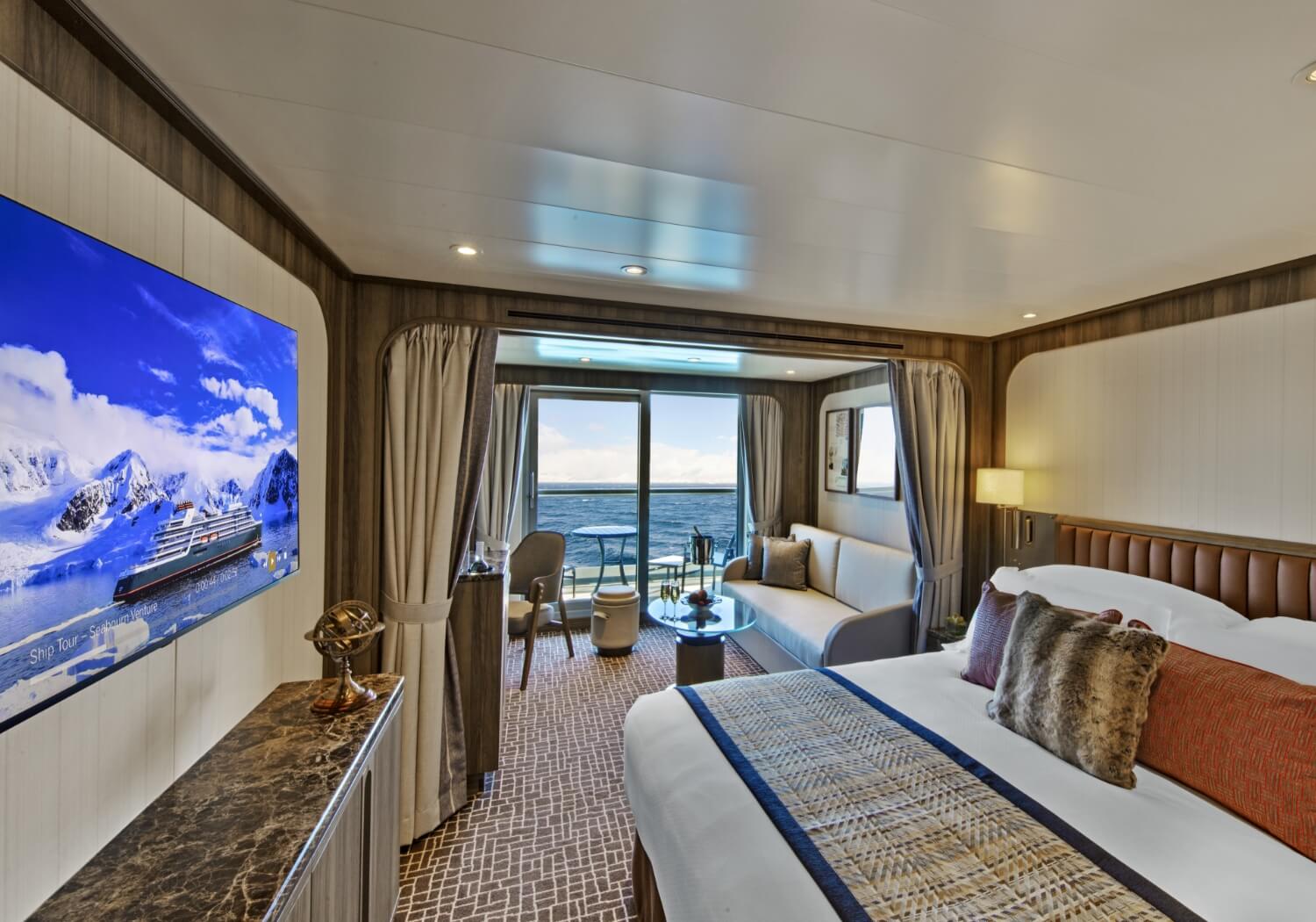 Seabourn Venture Veranda Suite Stateroom